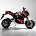 Z6 2000W Electric Monkey Motorcycle Top Speed 90KM/H Street Racing E‑Motorcycle 7 Colors Available