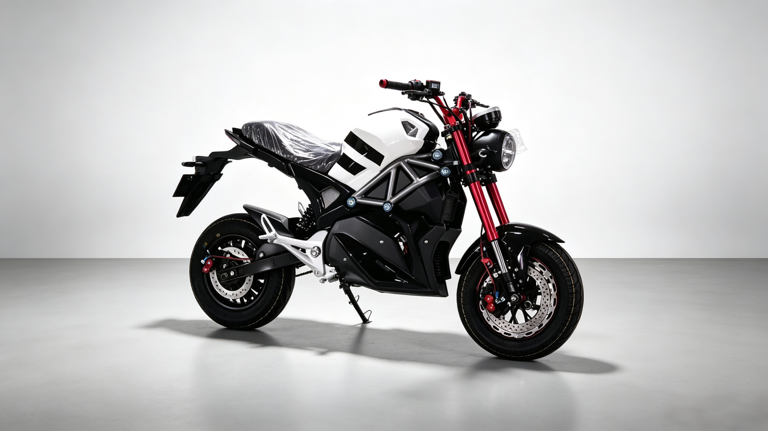 图片27 M6 2000W Horizon Electric Motorcycle 90km/h Top Speed 72V Lead‑Acid & Lithium Battery Naked Street E‑Motorbike 5 Colors Optional - Image 1